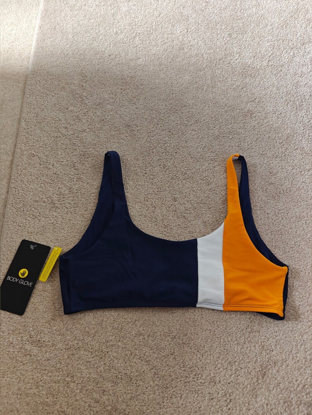 BODY GLOVE Colour Block Bikini Top